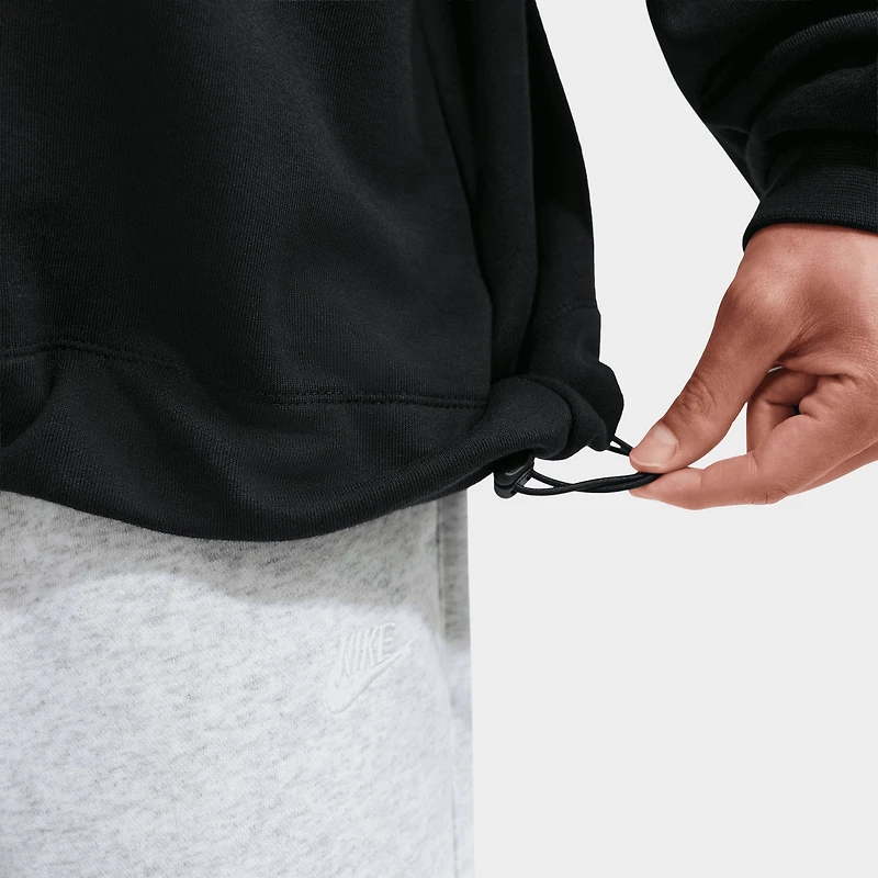 Nike Sportswear Oversized French-Terry Crew / Black
