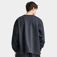 Nike Sportswear Oversized French-Terry Crew / Black