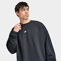 Nike Sportswear Oversized French-Terry Crew / Black