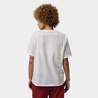 Jordan Women's Flight GF GFX Tee Kiss White / Black