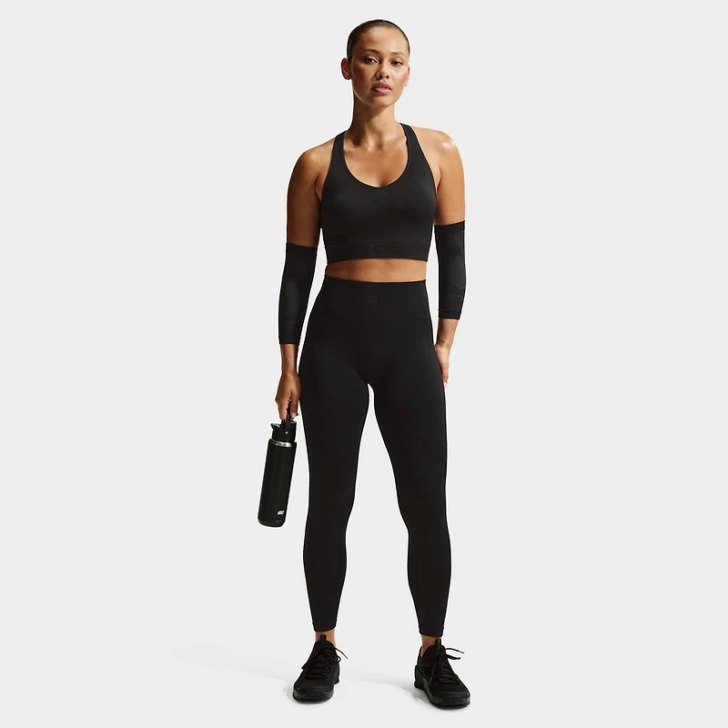 Nike Pro Women's Dry Fit Seamless Highrise 7/8 Tight / Black