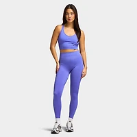 Nike Pro Legging 7/8 sans coutures Dry Fit taille haute pour femmes / Saphir