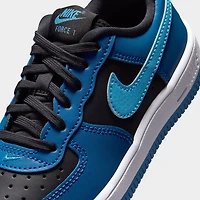 Nike Air Force 1 PS Noir / Bleu hollandais - vif