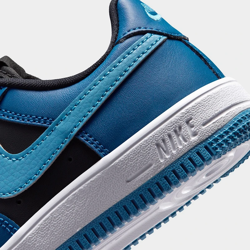 Nike Air Force 1 PS Noir / Bleu hollandais - vif