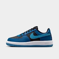 Nike Air Force 1 PS Noir / Bleu hollandais - vif