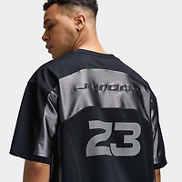 Jordan Flight Men's Short-Sleeve Jersey Black / Iron Grey - University