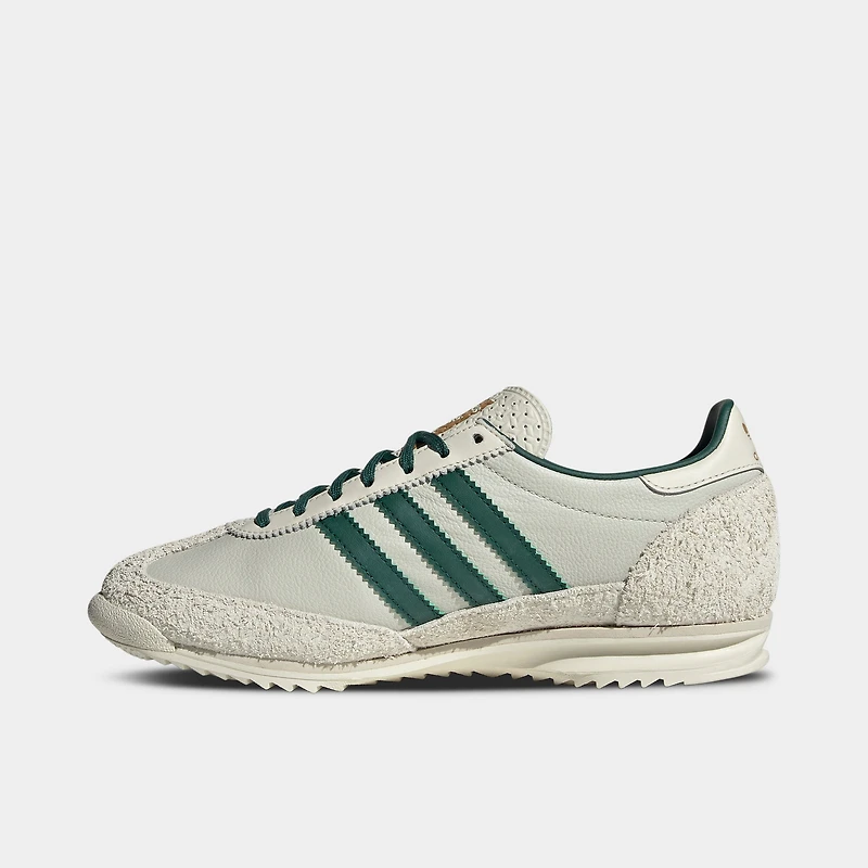 adidas Originals Women's SL 72 OG Off White / Collegiate Green