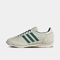 adidas Originals Women's SL 72 OG Off White / Collegiate Green