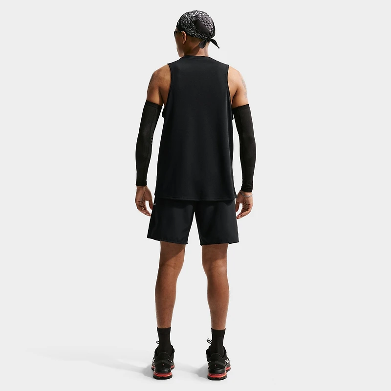 Nike Miler Shorts Black / Reflective Silver