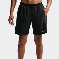 Nike Miler Short Noir / Argent réfléchissant