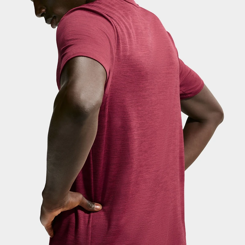Nike Dri-FIT UV Miler T-shirt / Rouge Résistant