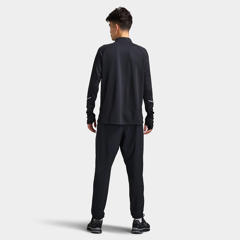 Nike Dri-Fit UV Miler Top Half Zip / Black