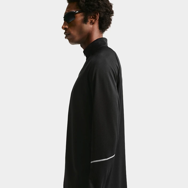 Nike Dri-Fit UV Miler Top Half Zip / Black