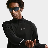 Nike Dri-Fit UV Miler Haut à demi-zip / Noir
