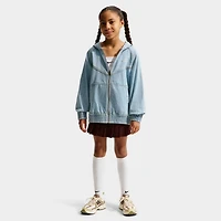Nike Sportswear Juniors' Denim Full Zip Jacket / Light Armory Blue
