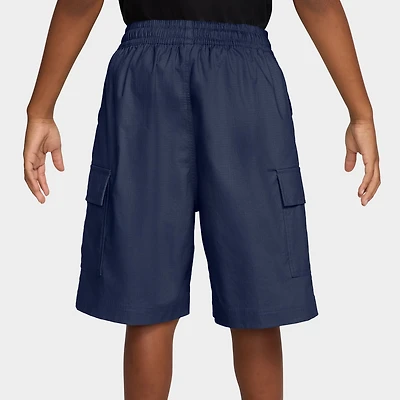 Nike Sportswear Juniors'  Club Woven Cargo Shorts / Midnight Navy