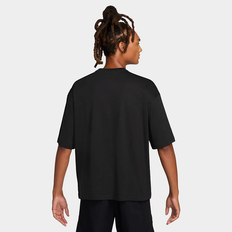 Jordan Graphic Flight Essentials Oversized Crew T-Shirt / Black
