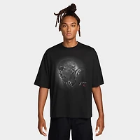Jordan Graphic Flight Essentials Oversized Crew T-Shirt / Black