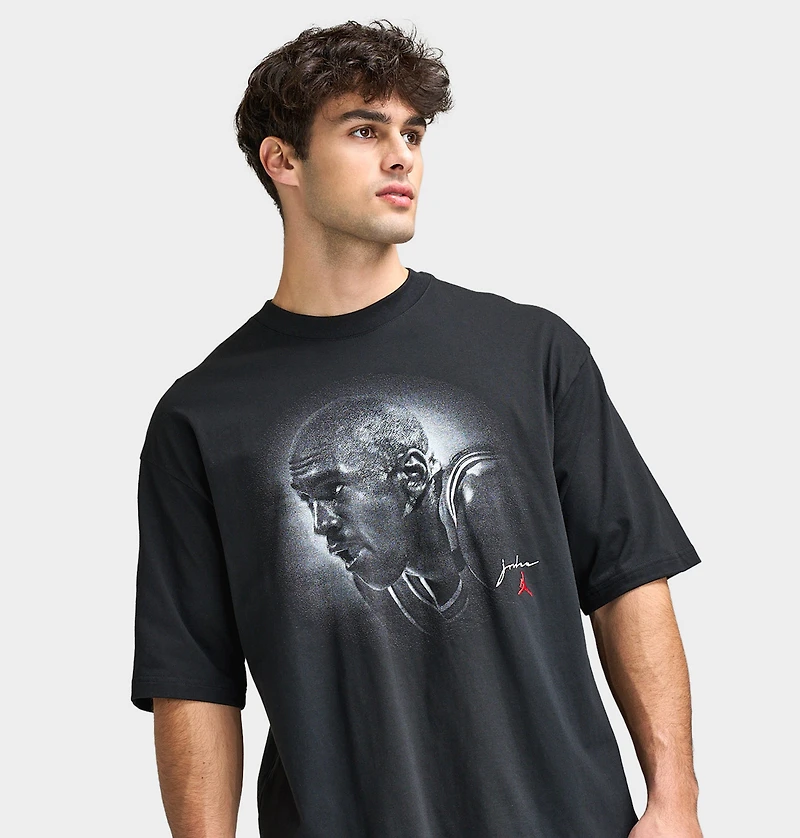 Jordan Graphique Flight Essentials T-shirt surdimensionné / Noir