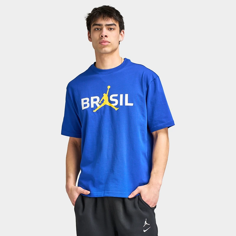 Jordan MJ 85 Logo Graphic Crew T-shirt / Bleu roi