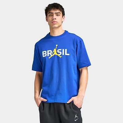 Jordan MJ 85 Logo Graphic Crew T-shirt / Bleu roi