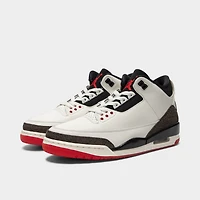 Jordan 3 Rétro OG Voile / Noir - Rouge Universitaire