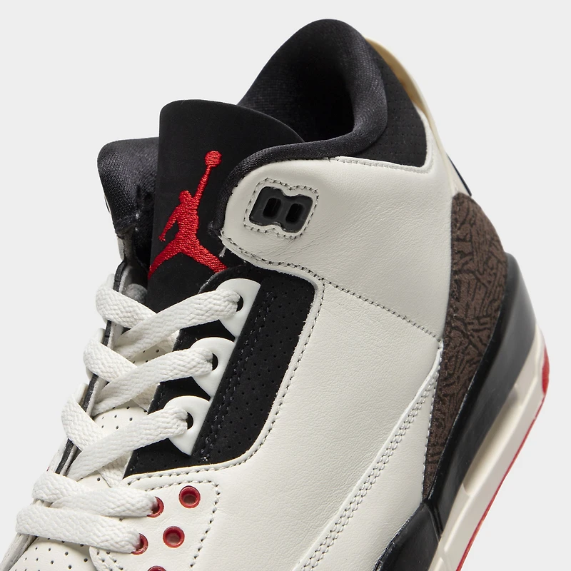 Jordan 3 Rétro OG Voile / Noir - Rouge Universitaire