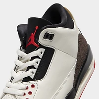 Jordan 3 Rétro OG Voile / Noir - Rouge Universitaire