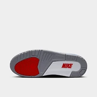 Jordan 3 Retro White / True Blue - Fire Red