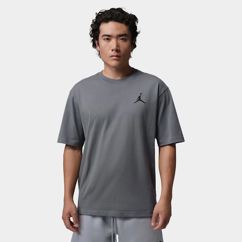 Jordan Men's Embroidered Jumpman T-Shirt Iron Grey / Black
