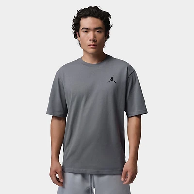 Jordan Men's Embroidered Jumpman T-Shirt Iron Grey / Black