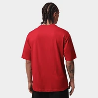 Jordan Hommes Jumpman T-shirt Brodé Rouge Gym / Noir