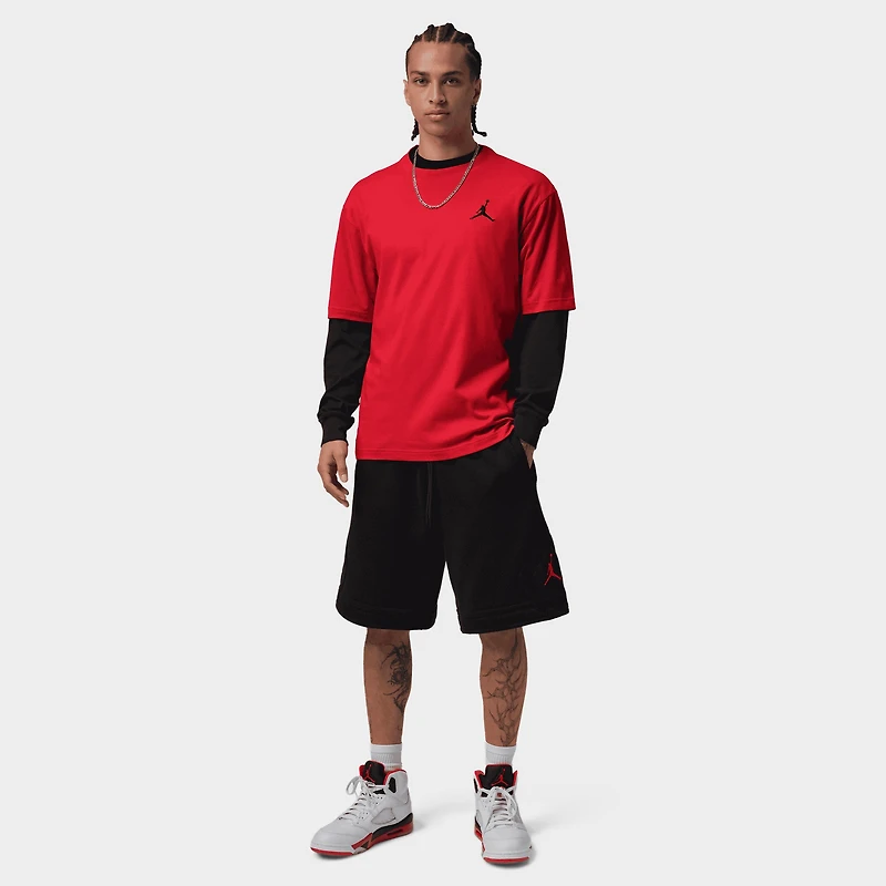 Jordan Embroidered Jumpman Tee / Red
