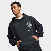 Jordan Brooklyn Men's Oversized Pullover Hoodie Black / Starfish