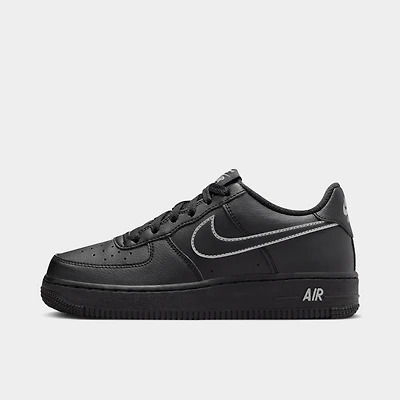 Nike Air Force 1 GS Black / Light Smoke Grey