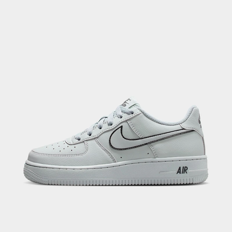 Nike Air Force 1 GS Light Smoke Grey / Black