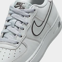 Nike Air Force 1 GS Light Smoke Grey / Black