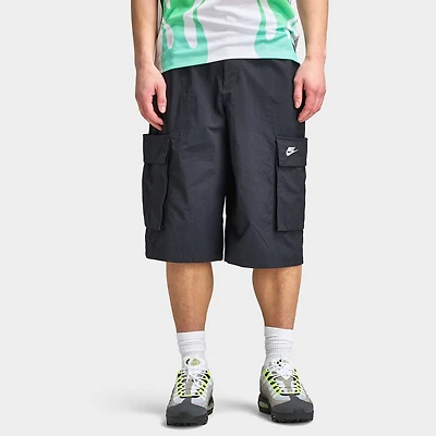 Nike Sportswear Club Oversized Cargo Shorts / Black