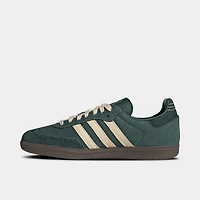 adidas Women's Samba OG Crystal Sand / Mineral Green