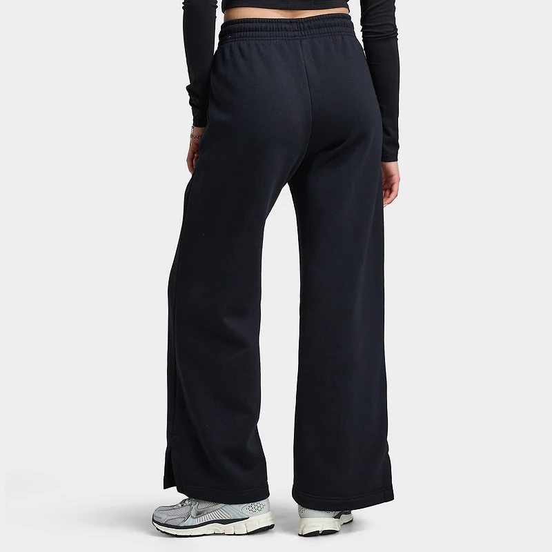 Nike Sportswear Phoenix Fleece High Rise Pants Wide Black / Sail