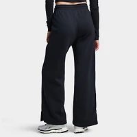 Nike Sportswear Phoenix Fleece High Rise Pants Wide Black / Sail