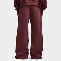 Nike Sportswear Women's Phoenix Fleece High-Waisted Pants Burgundy Crush / Sail