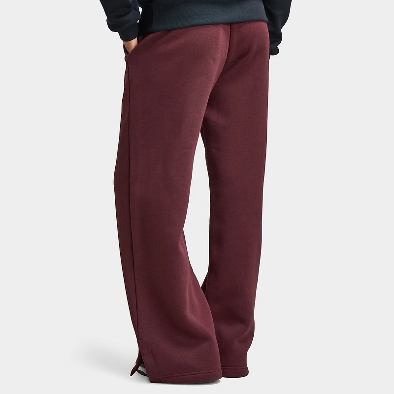 Nike Sportswear Women's Phoenix Fleece High-Waisted Pants Burgundy Crush / Sail