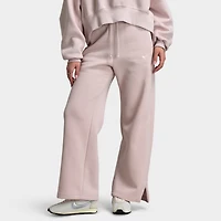 Nike Sportswear Femmes Phoenix Fleece Pantalon Taille Haute / Rouge limon
