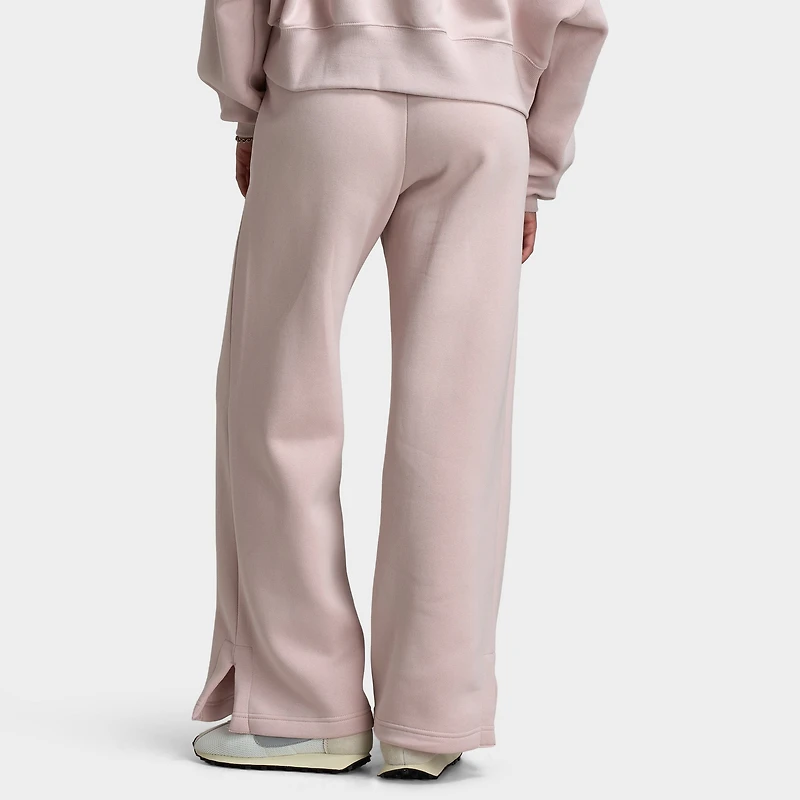 Nike Sportswear Femmes Phoenix Fleece Pantalon Taille Haute / Rouge limon