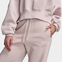 Nike Sportswear Women's Phoenix Fleece High Rise Pants Wide / Silt Red
