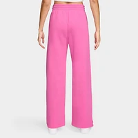 Nike Sportswear Women's Phoenix Fleece High-Waisted Pants Playful Pink / Sail
