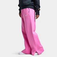 Nike Sportswear Women's Phoenix Fleece High-Waisted Pants Playful Pink / Sail