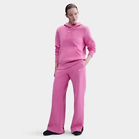 Nike Sportswear Women's Phoenix Fleece High-Waisted Pants Playful Pink / Sail