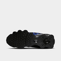 Nike Shox TL Noir / Bleu Cour - Argent Métallique